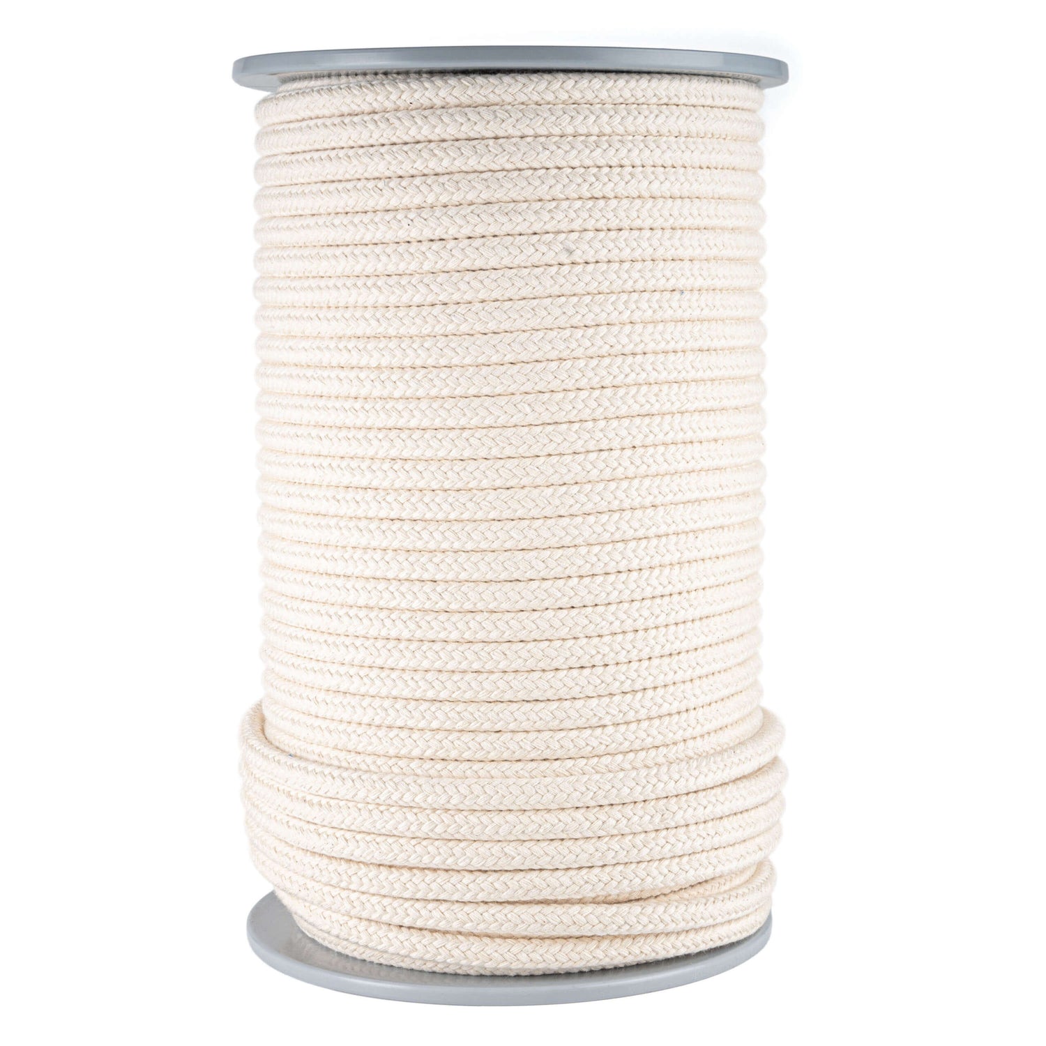 haspel 100 meter ecru katoen van 10 mm diameter met kern