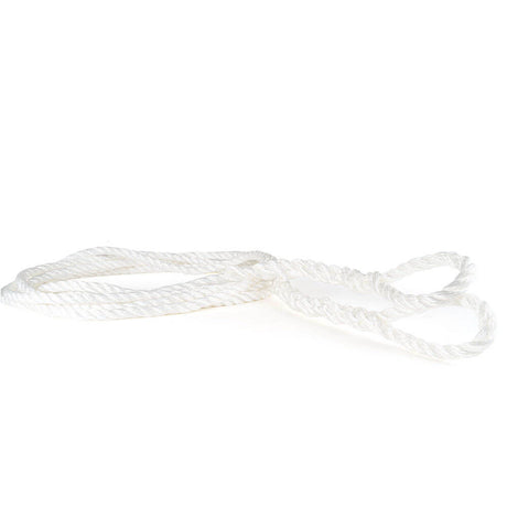 Witte 10 mm sleepkabel van Prorope - sterke recovery rope met breeksterkte van 1780 kg voor offroad gebruik