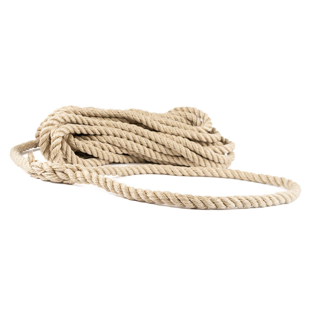 Fenderlijn / korte landvast 12 mm met kleine lus - div kleuren