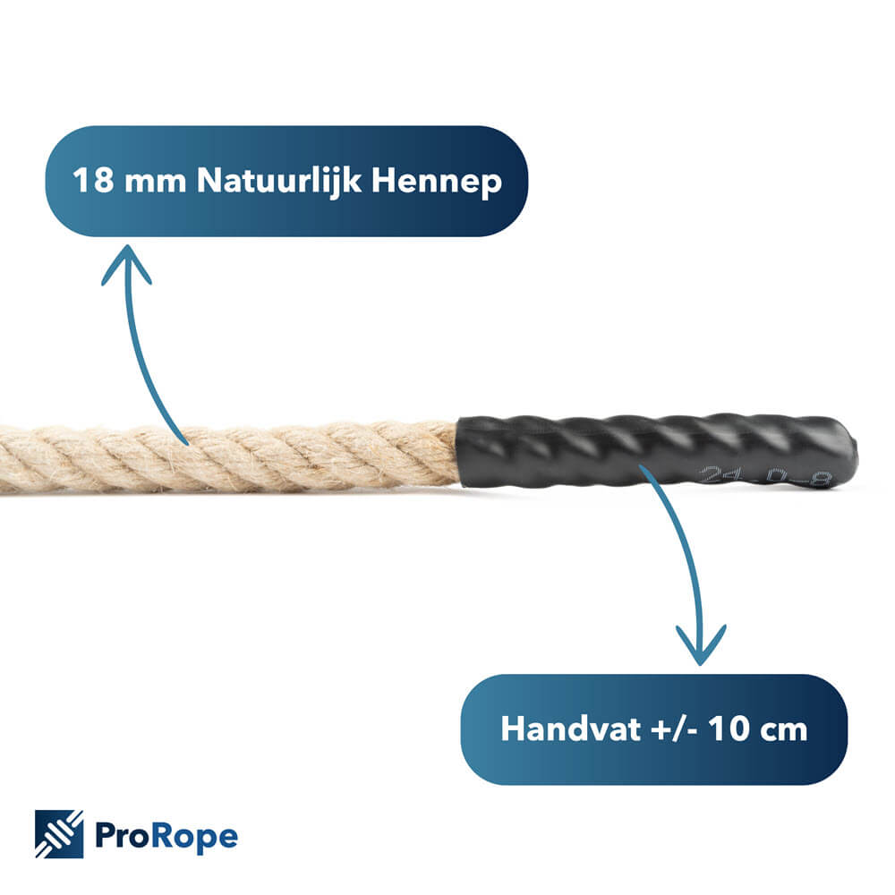 Begrafenistouw van natuurlijk hennep