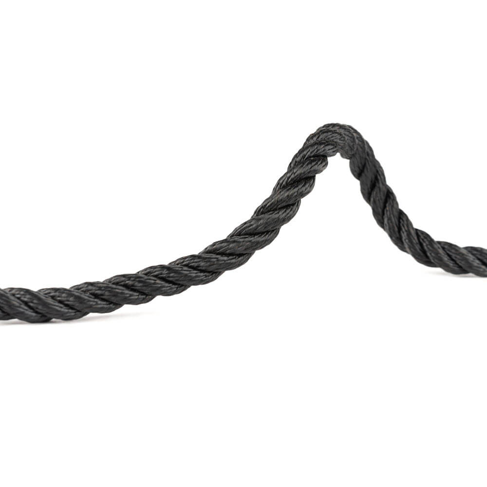 Polyester 3 strengen geslagen.