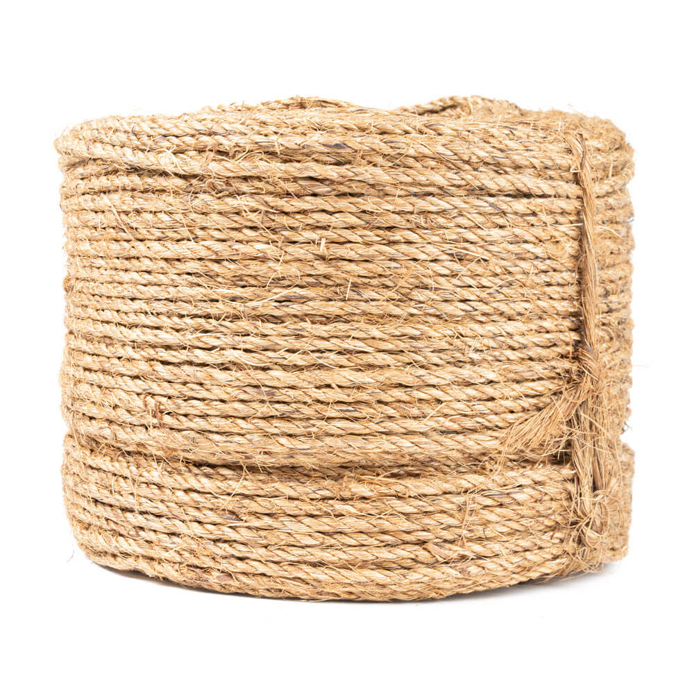 Manilla touw 4 mm tros 220 meter dun fijn manilla touw