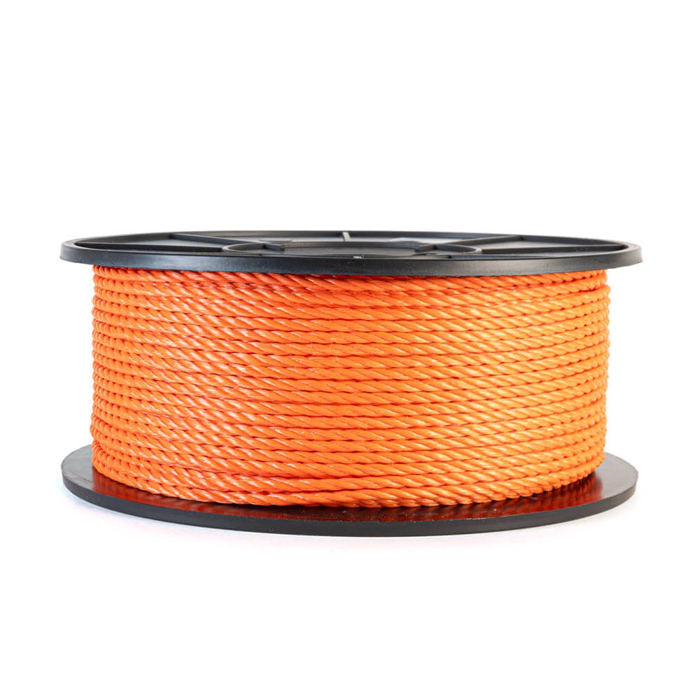 Polyprop touw oranje 4 t/m 40mm