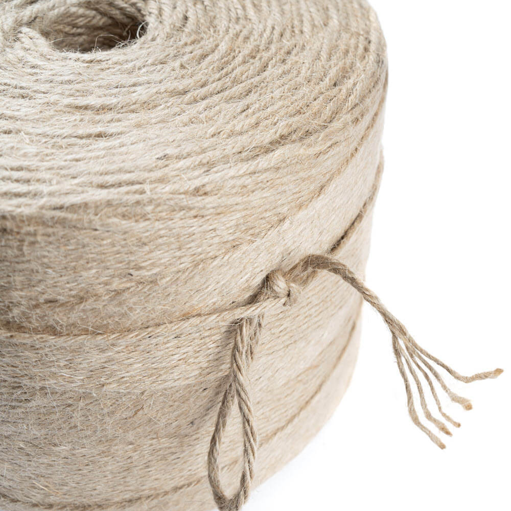 Jute 5 draads - Komkommer / Tomatentouw - klos 3 kg