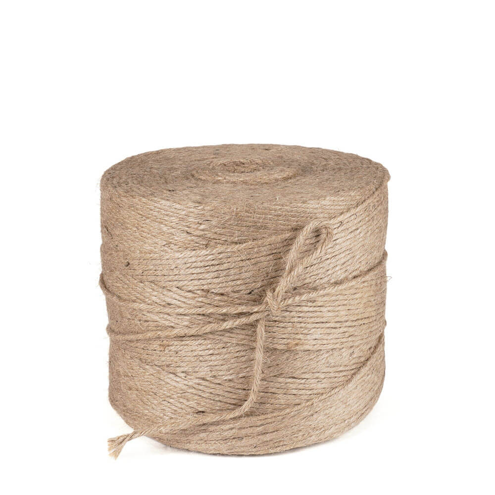 Jute 5 draads - Komkommer / Tomatentouw - klos 3 kg