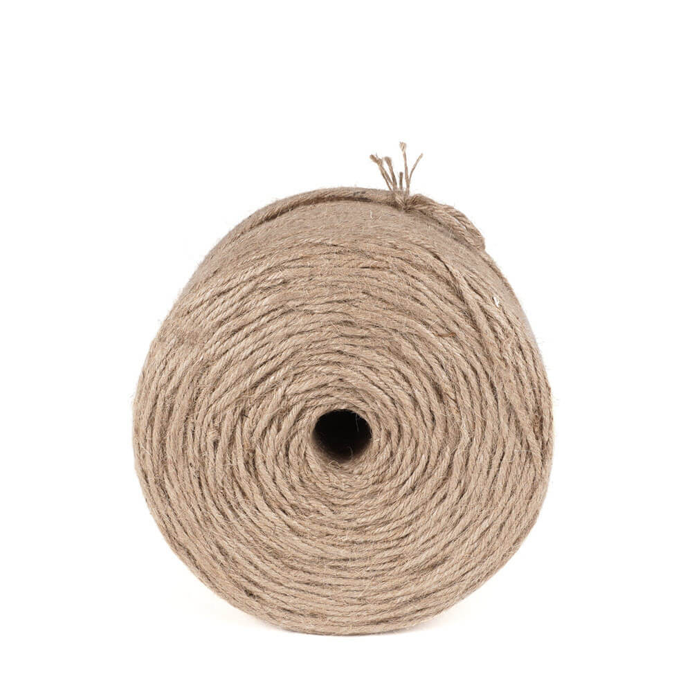 Jute 6 draads - Komkommer / Tomatentouw - klos 3 kg