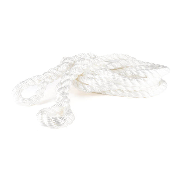 Witte 20 mm kinetische sleepkabel van Prorope - duurzame recovery rope met breeksterkte van 7.4 ton voor zwaar offroad gebruik