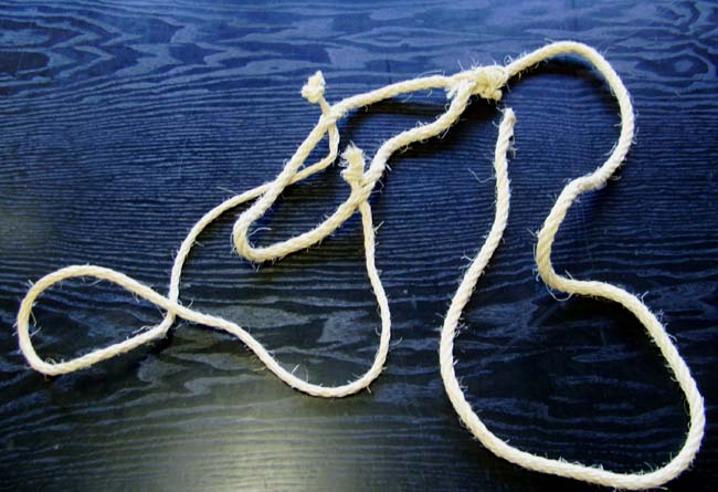 Koehalster van Sisal touw