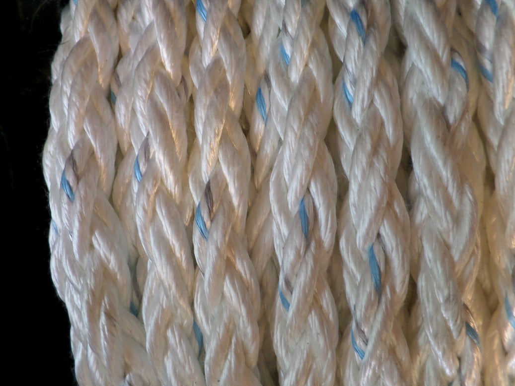 Opruiming! Composiet touw - 8 strengen geslagen - 20 mm dik - breuk MBL 9.18 TON