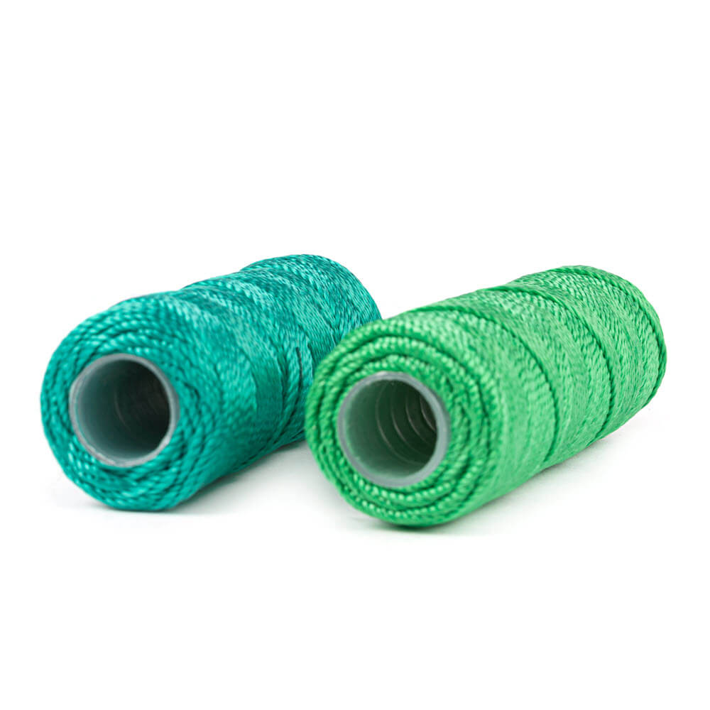 Metselkoord geslagen