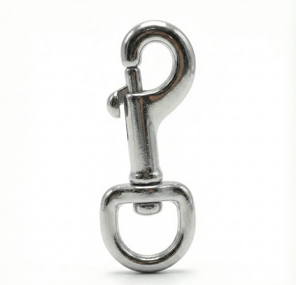 Musketon 130 mm lang - 20 mm ring