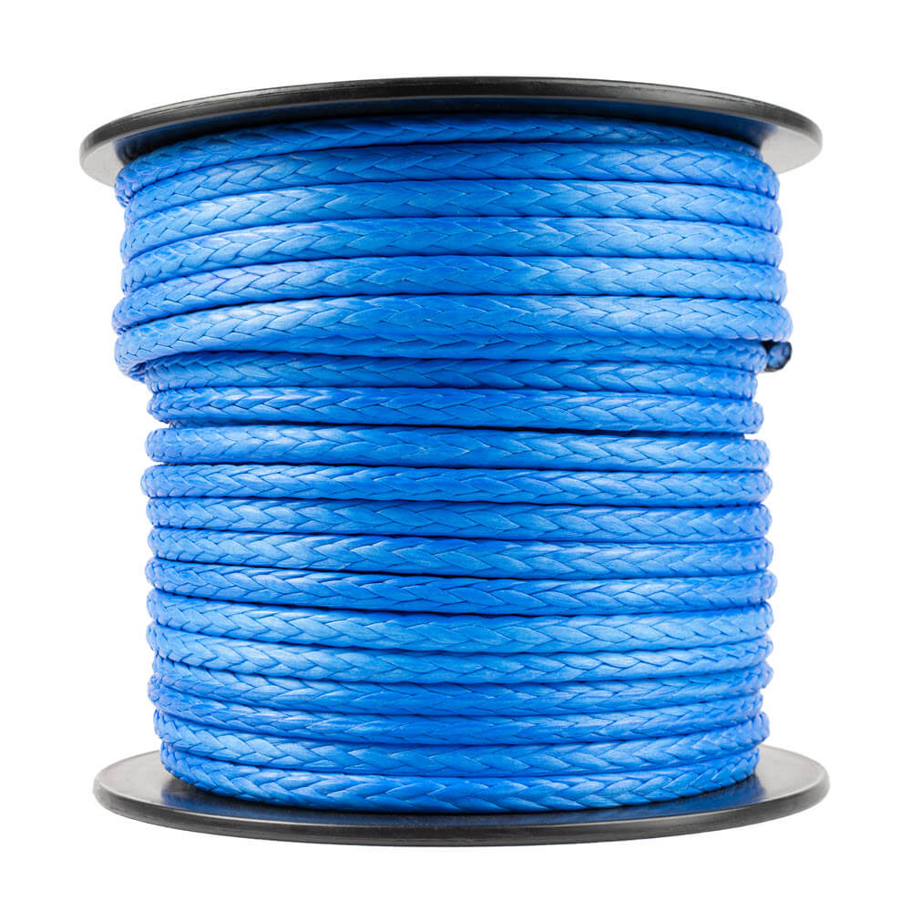 Prorope hmpe touw 6 mm haspel 50 meter blauw
