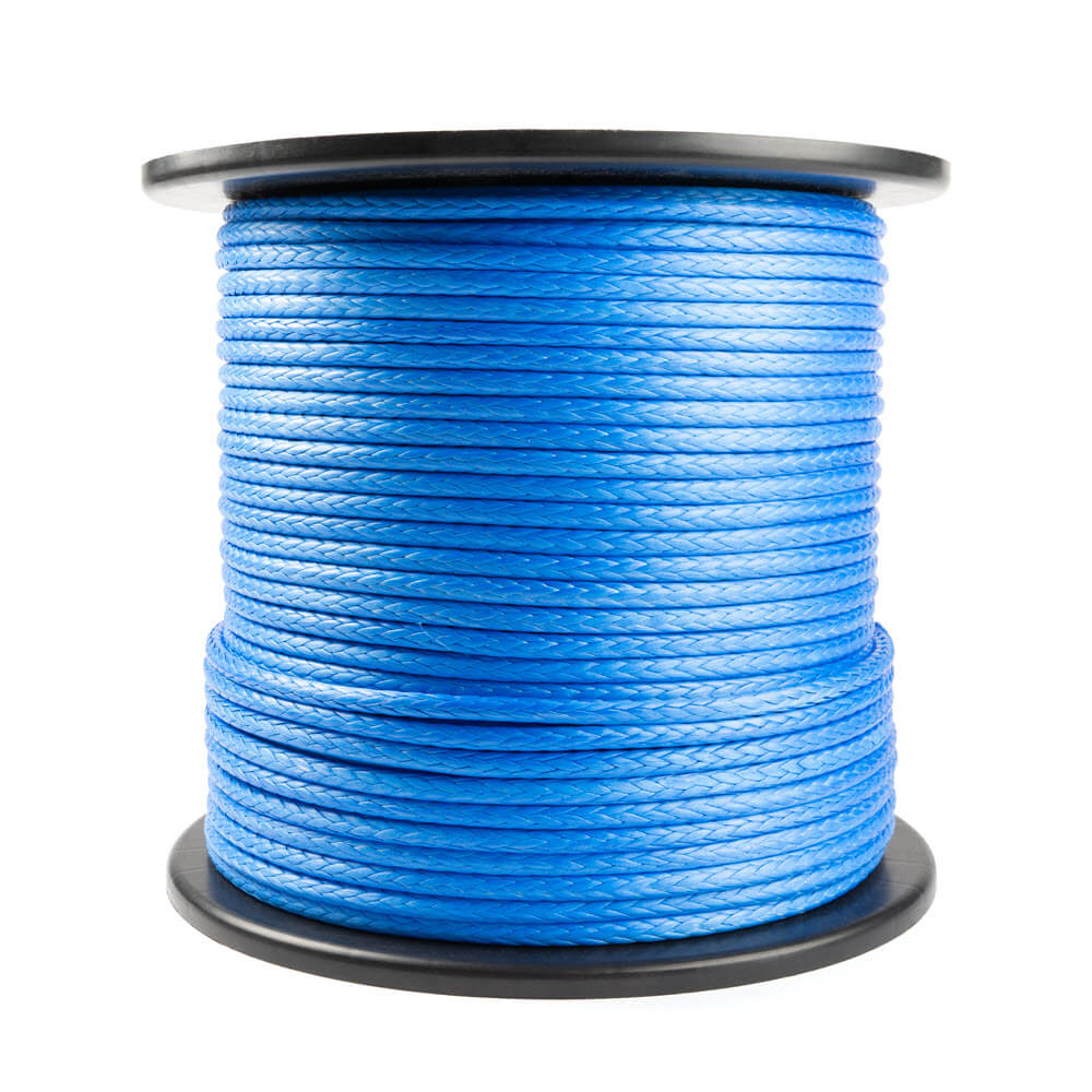 Prorope HMPE touw 6 mm haspel 50 meter blauw touw van prorope