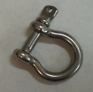 RVS mini Harpsluiting 4 mm dik
