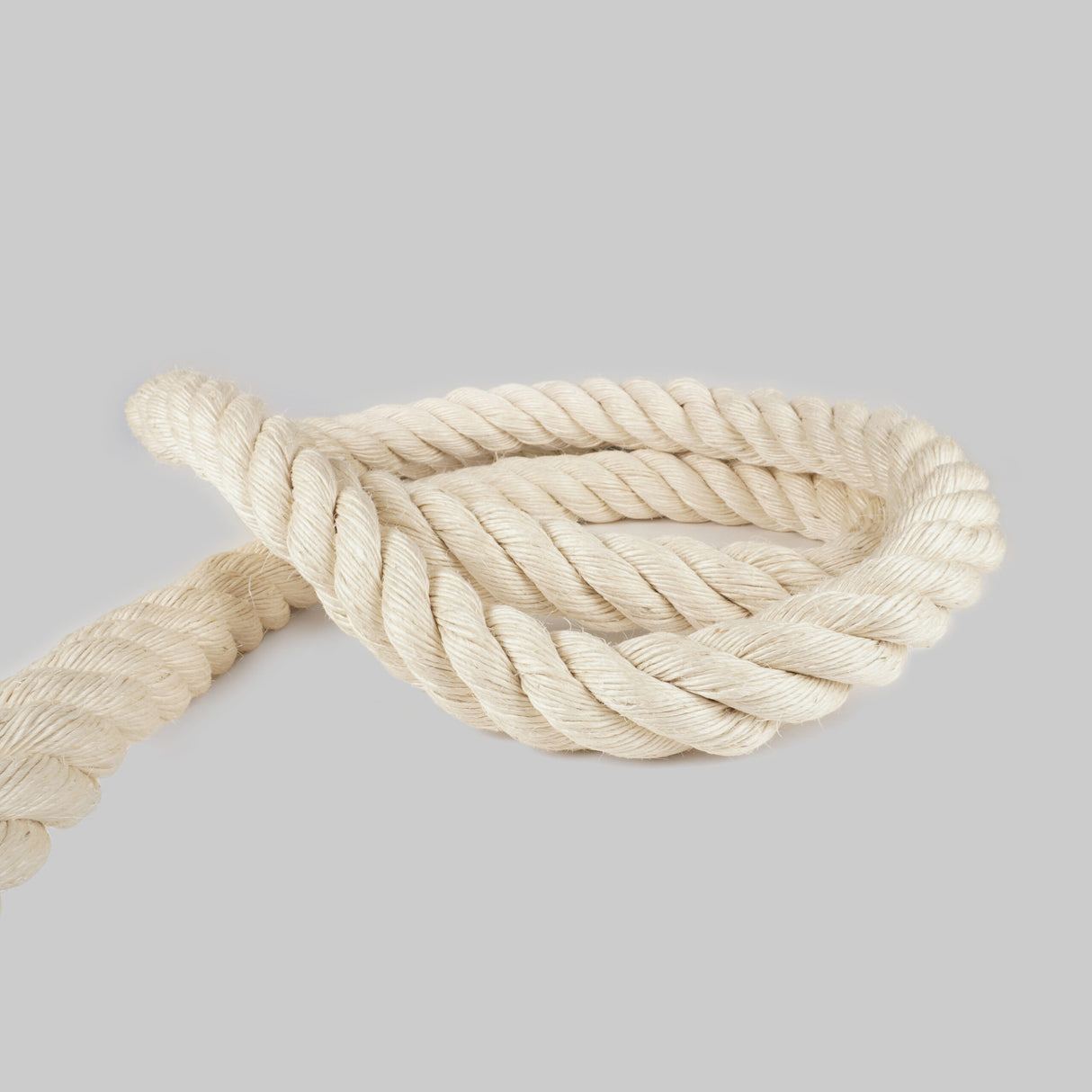 Ruw sisal touw met 40 mm diameter