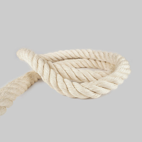 Ruw sisal touw met 40 mm diameter