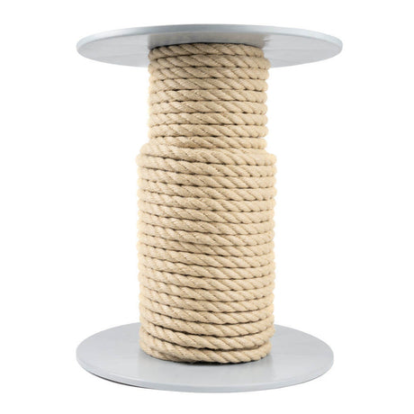 Spleitex 12 mm synthetisch hennep op een grijze haspel