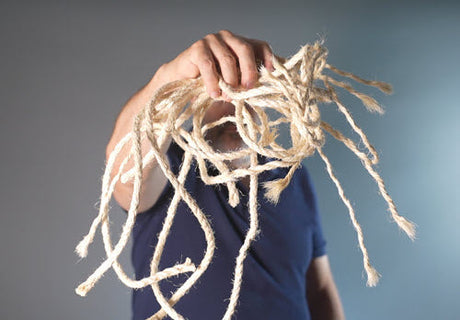 8 mm sisal — Breeksterkte test