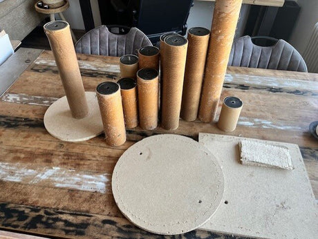 Van Gerecycled Touw naar een Kattenparadijs: Een Creatief Project met Prorope