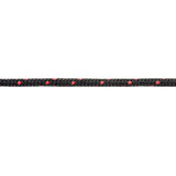 Trimlijn 10 mm zwart met rode merkdraad