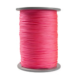 2 mm diameter koord roze - in diverse afmetingen