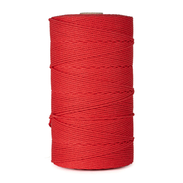 klos katoen 2 mm rood 320 meter