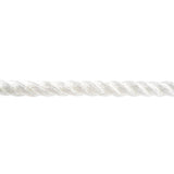 Wit 22 mm kinetisch sleepkabel van composiet materiaal, strak gevlochten en uitgerold, ontworpen voor zware trektoepassingen en langdurige duurzaamheid.