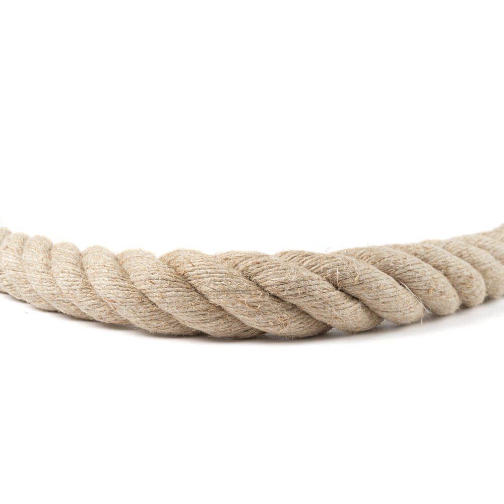Hennep, 32 mm dik - 4 strengen geslagen.