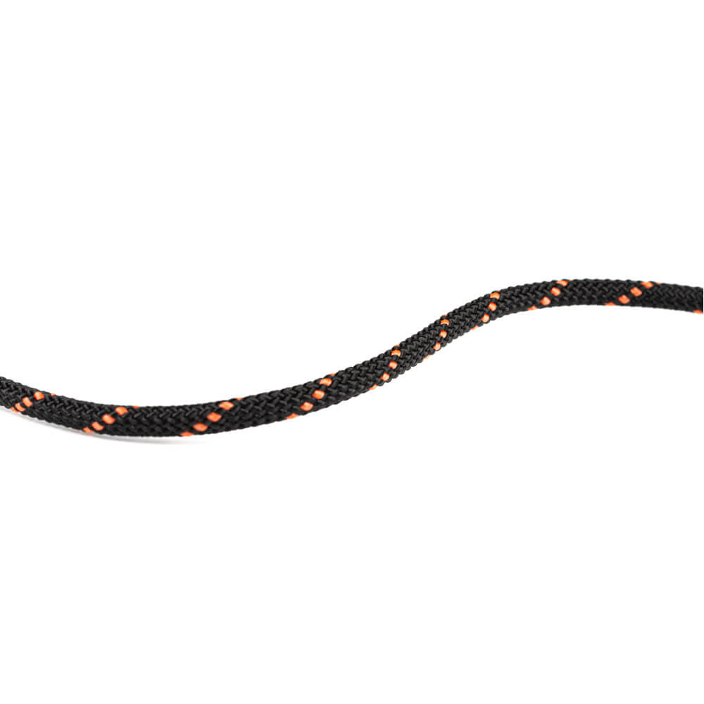 Polyester paracord 4 mm zwart per meter – extra sterk en beter UV bestendig