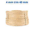 Polyprop touw beige / manilla 4 mm t/m 48 mm