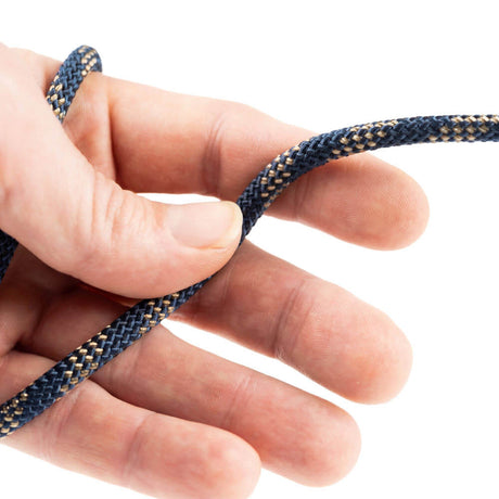 5 mm hmpe blauw en goud mooi in de hand