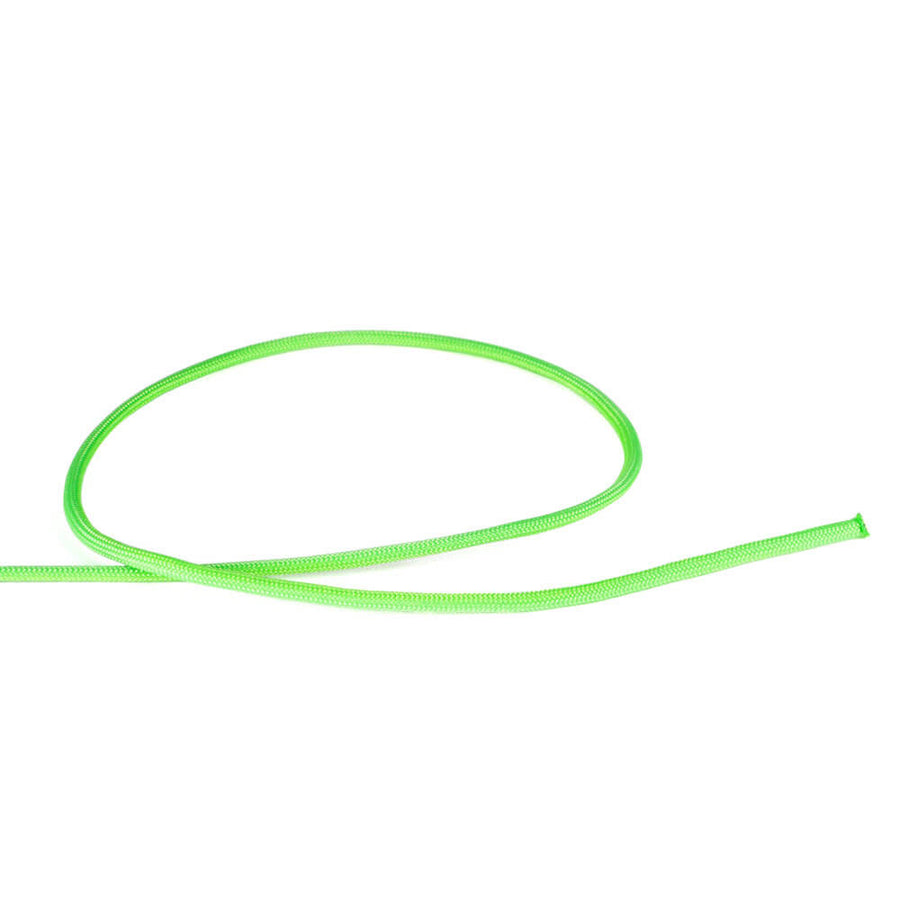 Neon groen paracord 4 mm voor scheerlijnen en kamperen