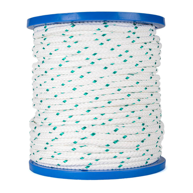 Polyprop vlamvertragend koord 8  mm haspel 100 meter