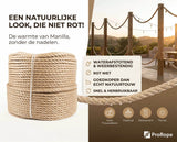Natuurlijke look die niet rot Polypropyleen touw beige