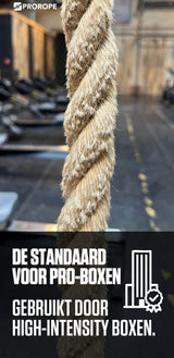 Premium Klimtouw van prorope synthetische hennep 4 t/m 9 meter