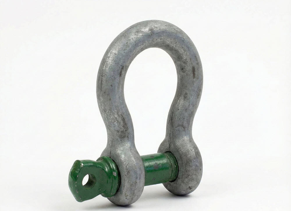 Gecertificeerde Harpsluiting 1 Ton met borstbout 11 mm.