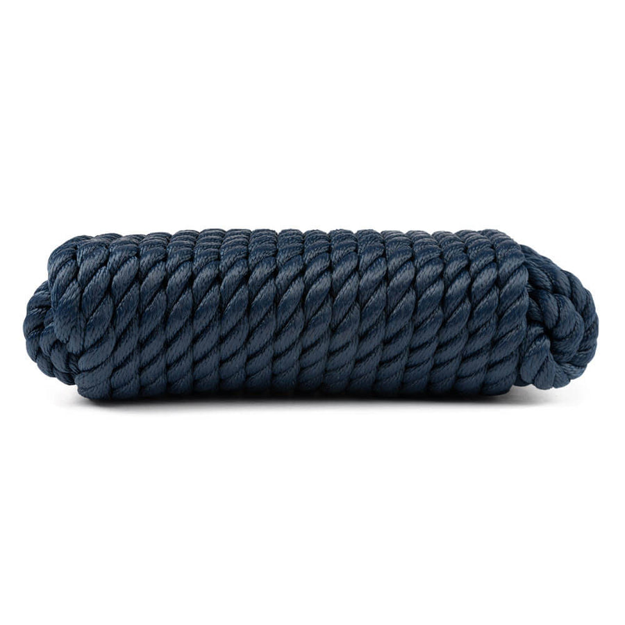 Navy PPMF landvast van 14 mm met gesplitst oog