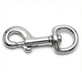 Musketon 130 mm lang - 20 mm ring