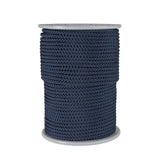 haspel met 100 meter navy blauw / donkerblauw koord van 6 mm