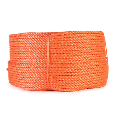 Polyprop touw 6 mm oranje tros 220 meter
