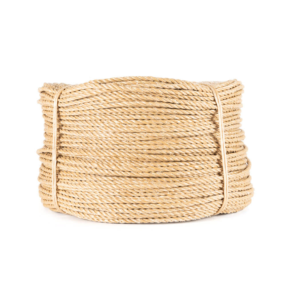Polyprop touw in manilla / beige kleur