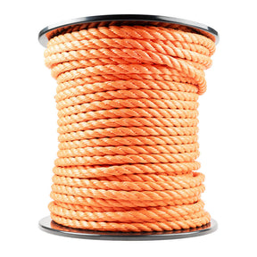 Polypropyleen touw 18 mm oranje haspel 100 meter