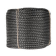 Polyprop zwart 10 mm tros 220 meter mooi zwart touw