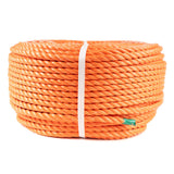 Polyprop touw oranje 12 mm tros 220 meter sterk en licht