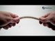 Hennep touw gevlochten 3 - 12 mm