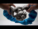 Liros soft shackle 35 ton carbon grijs
