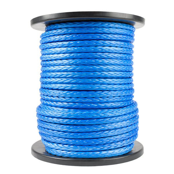 Prorope HMPE touw 8 mm haspel 50 meter blauw