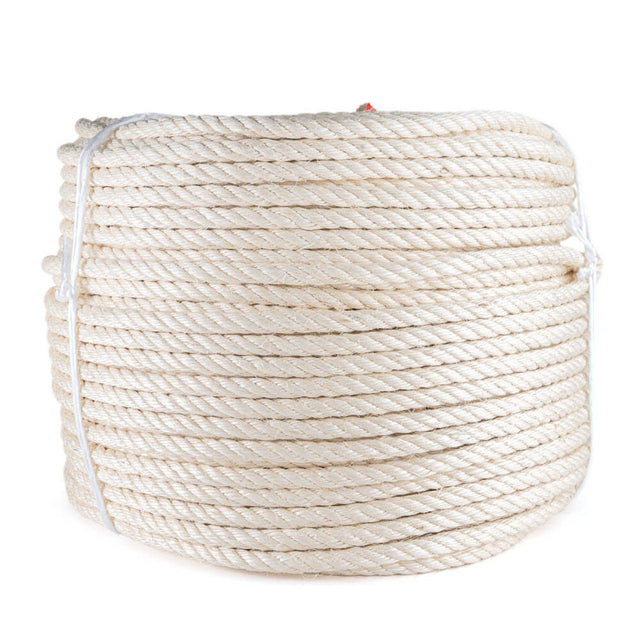 Sisal touw 14 mm tros 220 meter natuurlijk sisal